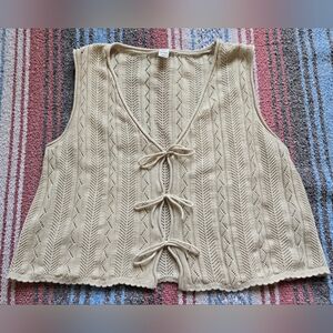 Grandmas Closet Knit Vest